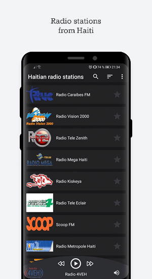 Haitian radio stations - Radio Stations from Haiti Screenshot 0