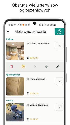 AdMonitor - monitor ogłoszeń Screenshot 1