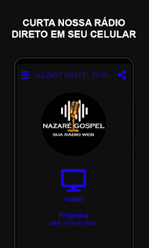 Nazaré Gospel TV Web Screenshot 0
