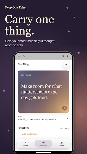 Keep One Thing Screenshot 0