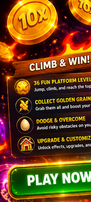 Chick Coop Climber Screenshot 0