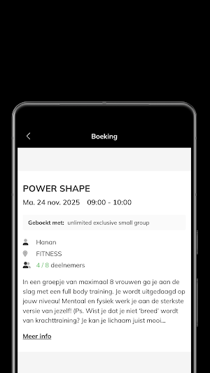 In Shape Gym Screenshot 2