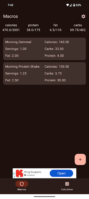MacrosManager Screenshot 0