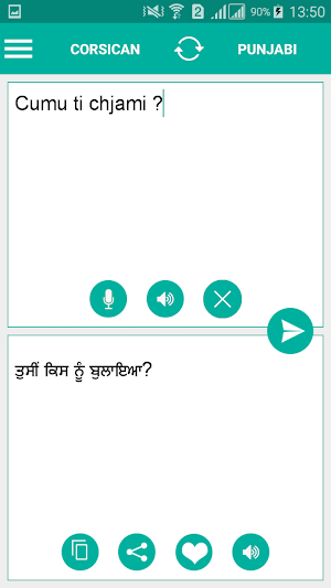 Corsican Punjabi Translator Screenshot 0