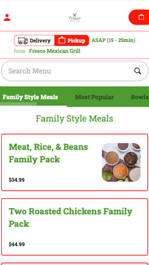 Fresco Mexican Grill Screenshot 2