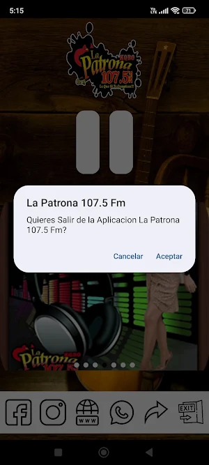 La Patrona 1075 Fm Screenshot 2