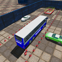 Police Bus Parking Game 3d
