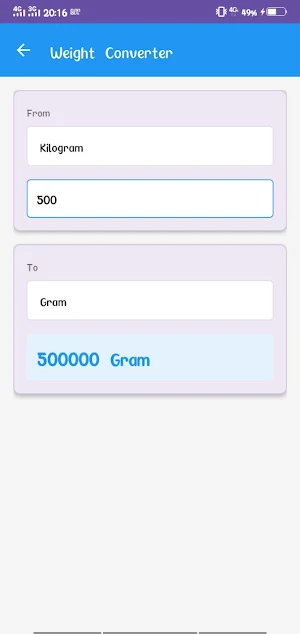 Unit Converter Screenshot 0