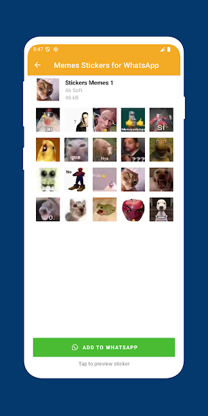 Memes Stickers for WhatsApp Screenshot 3