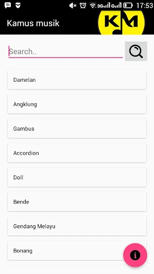 Kamus Musik Offline Screenshot 2