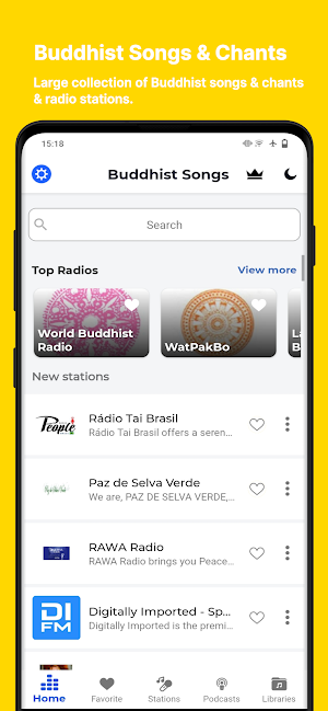 Buddhist Songs & Chants Radio Screenshot 0