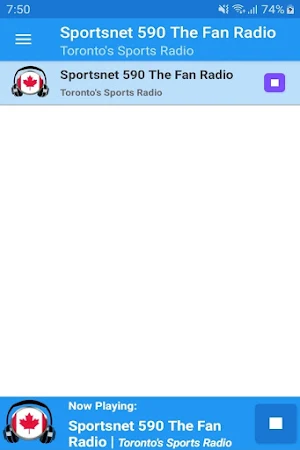 Sportsnet 590 The Fan Radio Screenshot 0