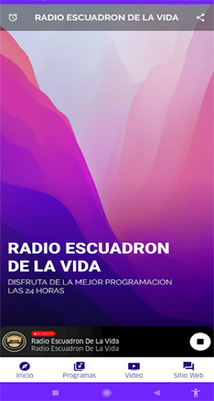 Radio Escuadron De La Vida Screenshot 0
