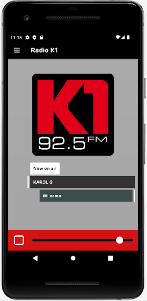Radio K1 Ecuador Screenshot 2