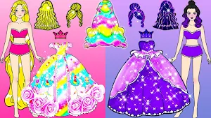 Chibi Doll Fashion Dress Up Screenshot 1