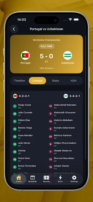 Gee Scores Sports TV Screenshot 3