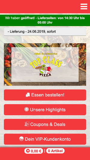 Top Class Pizza Screenshot 2