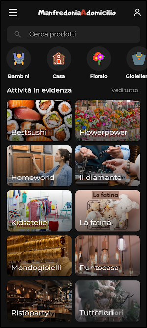 Manfredonia a Domicilio Screenshot 0