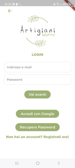 Artigiani Scotto Screenshot 2