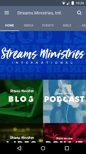 Streams Ministries, Intl. Screenshot 0