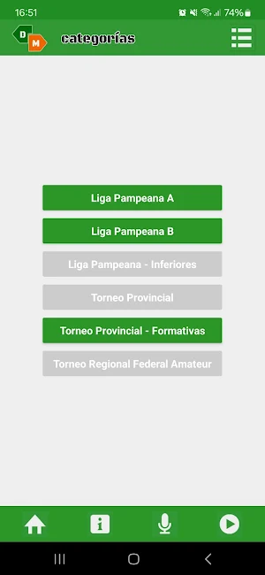 DeporMovil Screenshot 1