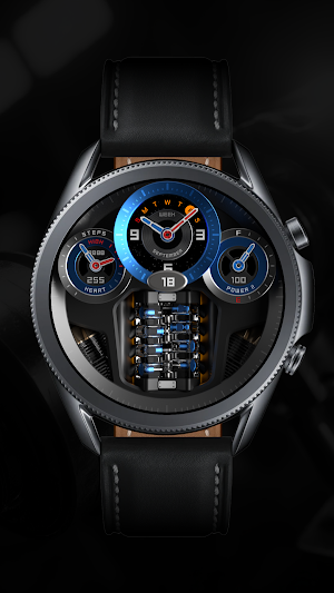ZCPY Watch face 3Dpistonpower Screenshot 2