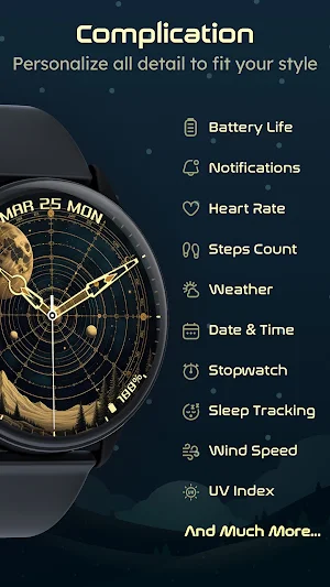 Lunar Watch Faces ULTRA SGW7 Screenshot 3