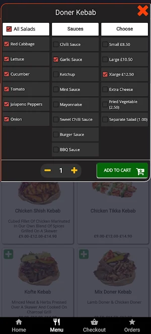Chicos Pizza Kebab Narberth Screenshot 2