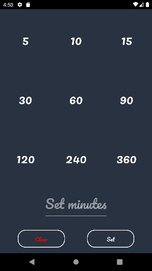 Sleep Timer (Audio Off) Screenshot 1