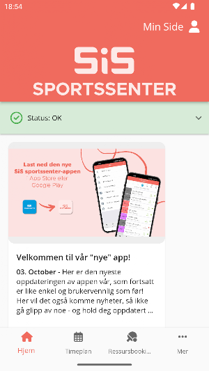 SiS Sportssenter Screenshot 3