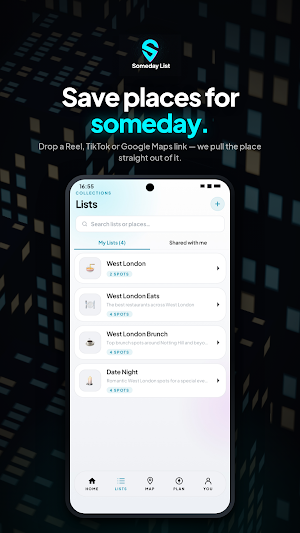 Someday List: Save Places Screenshot 0