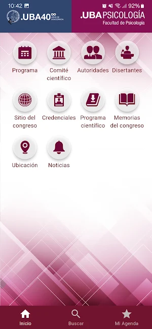 Congreso de Investigación Screenshot 0