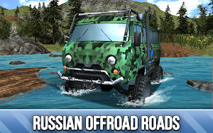 Offroad rally: driving 4x4 trucks Screenshot 2