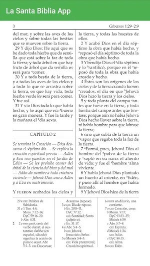 La Santa Biblia App Screenshot 2
