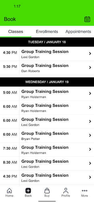 The Gym 518 Screenshot 1