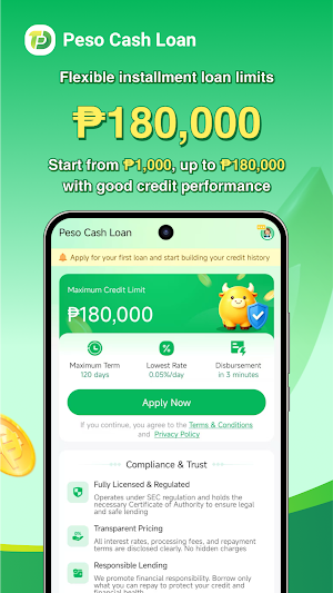 Peso Cash Loan Screenshot 0