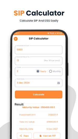 CashLoan - EMI Loan Calculator Screenshot 2