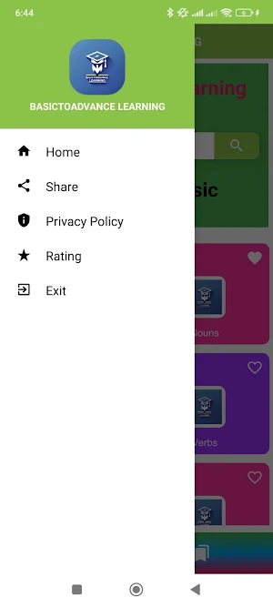 BasicToAdvance Learning Screenshot 3