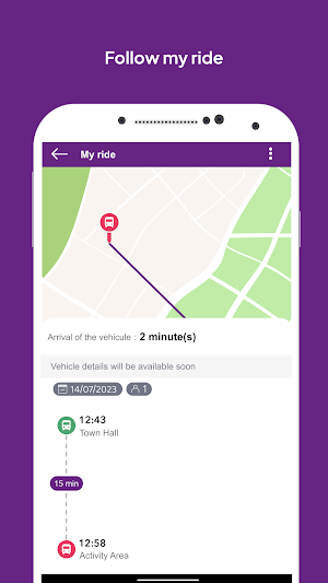 itravel | on-demand bus Screenshot 3