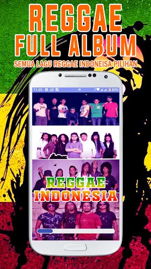Lagu Reggae Indonesia Offline Screenshot 0