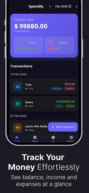 Spending – Money Manager Screenshot 0