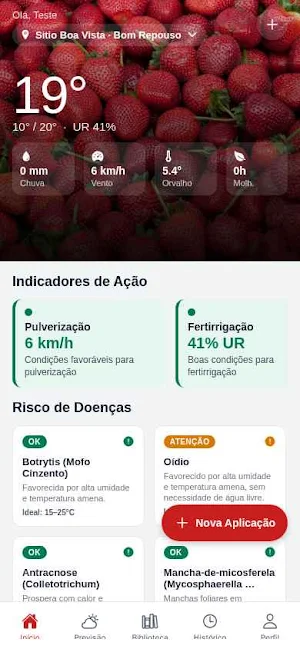 Clima Morango Screenshot 0