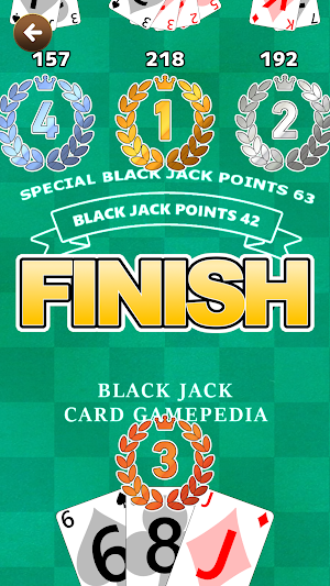 Black Jack : Card Gamepedia Screenshot 1