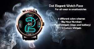 Dot Elegant Watch Face Screenshot 0