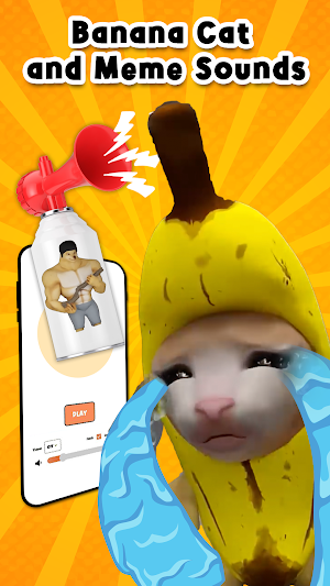 Banana Cat Voice - Meme Sounds Screenshot 1