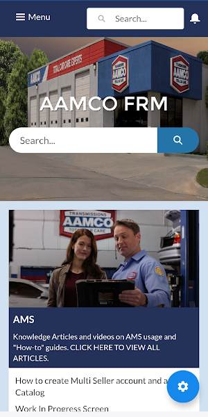 AAMCO FRM for Android Screenshot 1