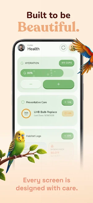 Furri - Pet Health & Care Log Screenshot 1