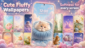 Cute Fluffy Wallpapers 4K Screenshot 0