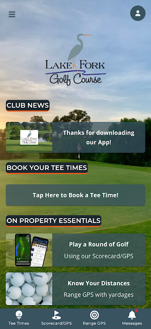 Lake Fork Golf Course Screenshot 0