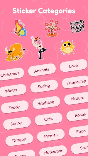 Heart Stickers Screenshot 0